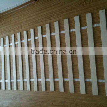 Curved/bent wooden bed slat/furniture slat frame