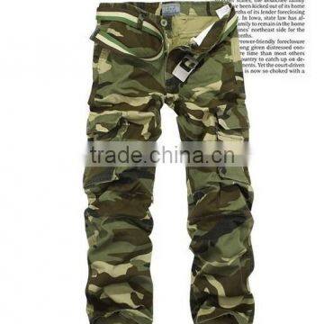 Casual Cargo Pants for Men Long Warm Lining Cotton High Quality Pants Trousers