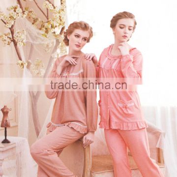 adult Comfortable Cotton/silk pajamas