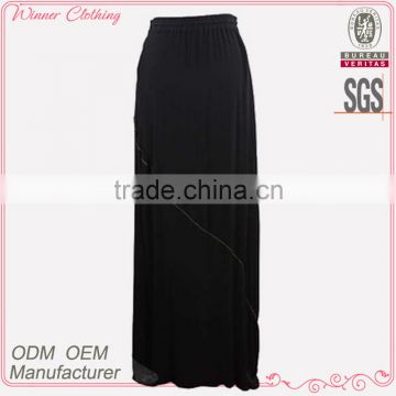 China clothing manufacturer new designs long skirt for muslim women