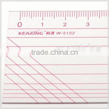 Kearing Chinese Manufacture 5 * 50*0.12cm Metric Patchwork Handicraft Quilting Ruler for Fashion Design# W5152 photo-3