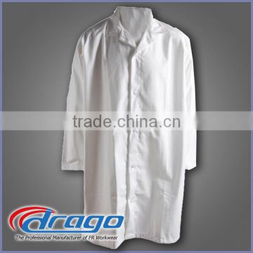 Drago customized cotton/polyester white safety hospital work clothing