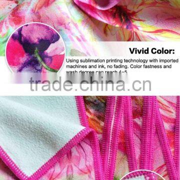 Large Promotion Microfiber Custom Print Beach Towel 80cmx175cm Size photo-4