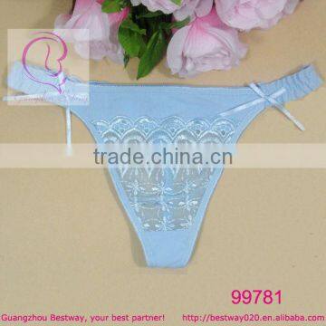 Hot sex photo of full transparent lace thongs g string t back