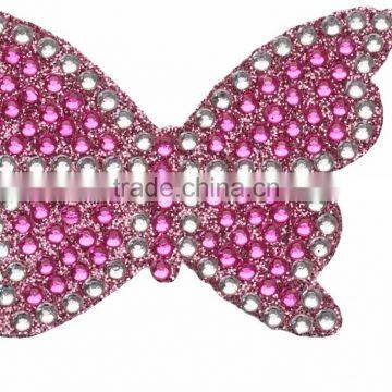 Music Note Rhinestone Gem Acrylic Stone Sticker Purple Acrylic Stone Glitter Powder Design photo-4