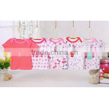 Cheap wholesale summer baby clothing new fashion baby shirt