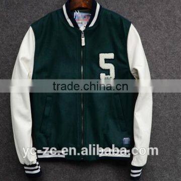 baseball jacket custom print varsity jacket