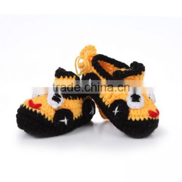 2015 Cartoon Cars Crochet Baby Booties Shoes