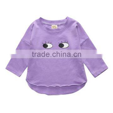 Wholesale Children's Clothing With Long Sleeves Colorful Cartoon Patten Children Design Cotton T-shirts photo-2