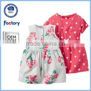 Cheap Summer Sleeveless Baby Dress, Custom Baby Dress New Style, High Quality Baby Dress Designs photo-2