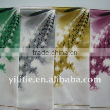 silk printed scarf