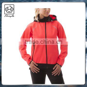 Fashion lightweight woman jackets active windproof cycling jacket