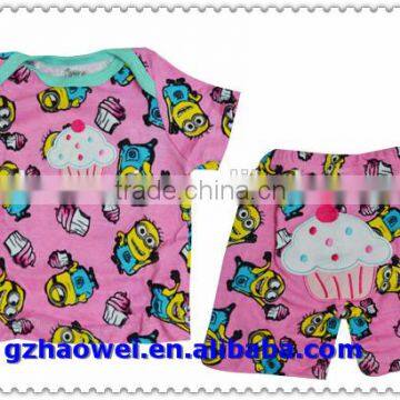 100% Cotton Wholesale High Quality Spring & Summer 4PCS/Set Newborn Infant Baby Boy Girl Suits photo-1