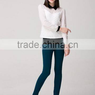 Latest Sexy Womens Stretch High Waist Pencil Pants Skinny Leggings Trousers photo-3