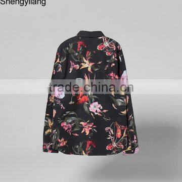 Hot Sale Fashion Sublimation Printing Shirts Wholesale High Quality Man Shirt Guangzhou Manufacturer photo-2