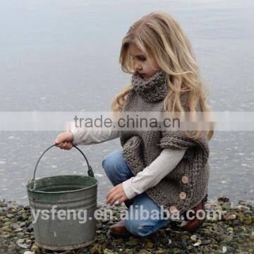 New Fashion Design Inmporter Baby Girl Pullover Sweater photo-2