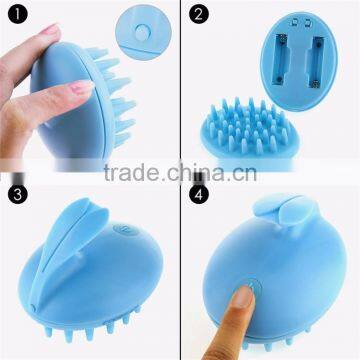 Cute Rabbit Shampoo Head Massager Electric Scalp Massager photo-3