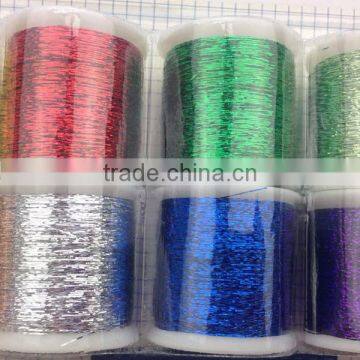 Metallic Yarn For Embroidery Embroidery Metallic Yarn Polyester Thread