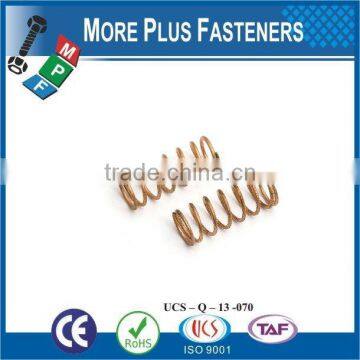 Made IN TAIWAN High Qualiy Metal Spring Small Spring Brass Spring photo-4