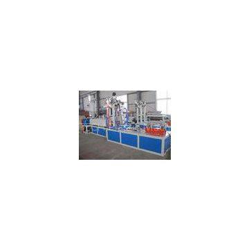 Drip irrigation plastic pipe extrusion line with double extruders for plant , tea garden