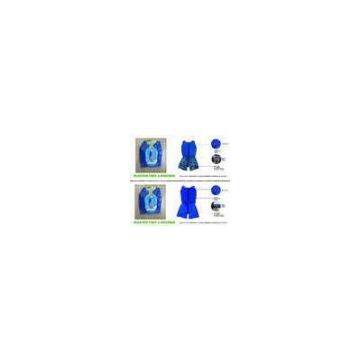 Custom Blue cheap kids swim float suit swimwear with floatation life vest for toddlers XS