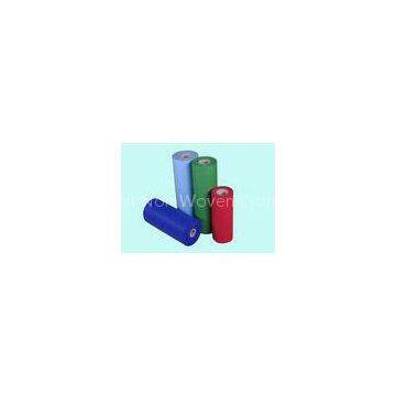 100% Polypropylene Spunbond Nonwoven Fabric , Embossed Colorful PP Non Woven