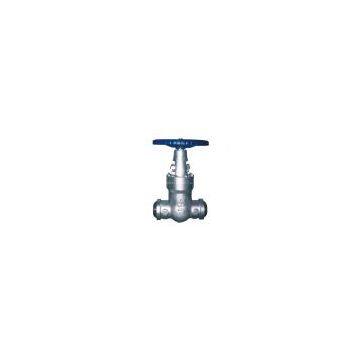 High pressure gate valve