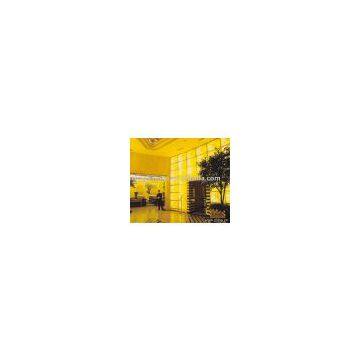 transparent wall panel