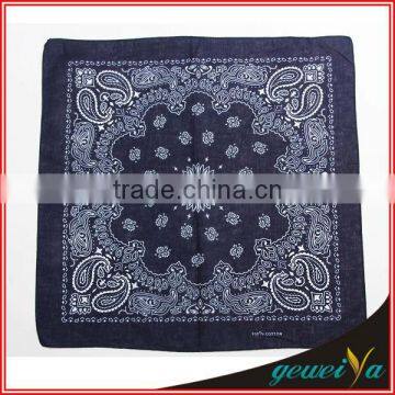 No MOQ Cotton Digital Printing Custom Handkerchief