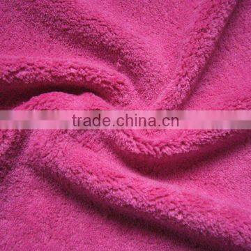 100 polyester coral fleece fabric