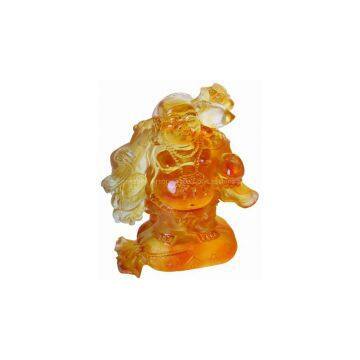 Crystal Crafts--the Happy Buddha Statue