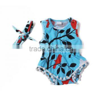 infant newborn lovely prints one piece elegant soft cotton unisex baby tutu romper