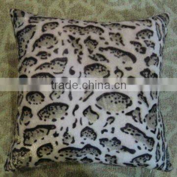 flocking packing throw pillows