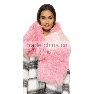 SJ611-01 Hot Sale New Fashion Fur Scarf