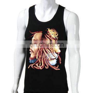 BOB MARLEY men's sports singlet,wholesale wrestling singlet