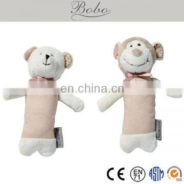 Wholesale Monkey Baby Rattle As Infant Toy Plush Toys For Kids