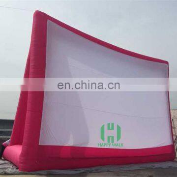 HI best selling PVC Tarpaulin advertising Inflatable Movie Screen