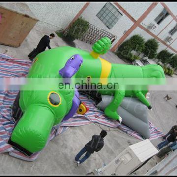 Caterpillar inflatable tunnel dinosaur monster tunnel