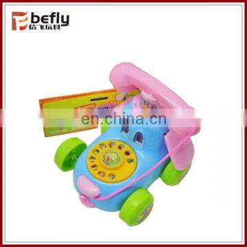 Cartoon plastic toy telephones for children