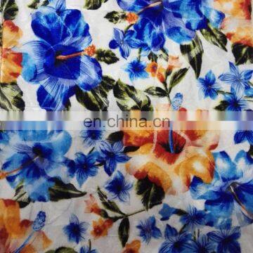 2016 hot sales top quality high velour jacquard with printing in Keqiao