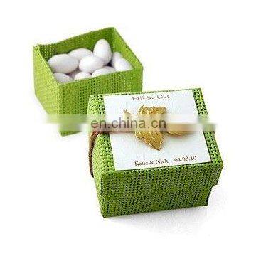 Fall In Love Leaf Favor Box