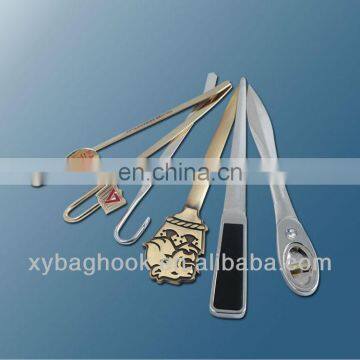 2013 hot sales metal letter opener with custom logo