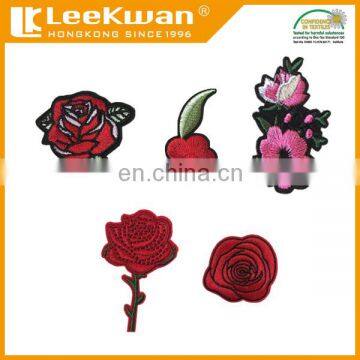 Wholesale Custom Flower Embroidery Patch/Flower Applique photo-3