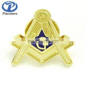 Factory Custom Wholesale Metal Masonic Lapel Pin Badge For Sale