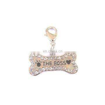 2010 fashion rhinestone bone charm