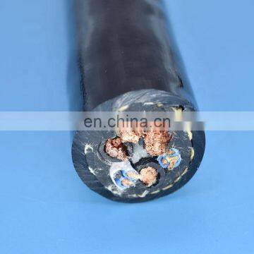 Double sheath extruded drum reel cable