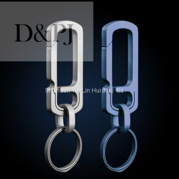 Lightweight  Bottle opener Titanium Key Chain