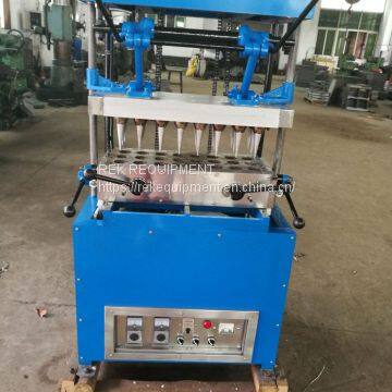 Semi Automatic Ice Cream Cone Waffle Machine Wafer Ice Cream Cone Making Machine