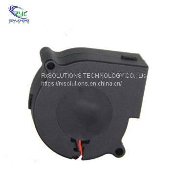 5V Low Noise Mini DC Blower Fan With 0.15A Hydraumatic Bearing For Industrial Cooler photo-4