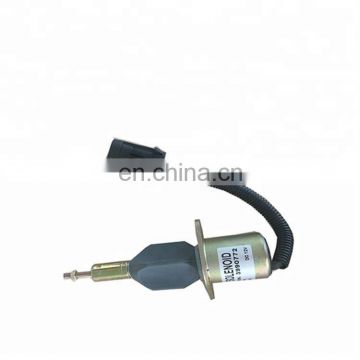 Excavator electric parts Diesel Engine Fuel Stop Solenoid 3990772 12V 3990773 24V SA-4932